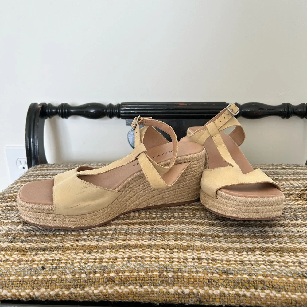 💫Lucky Brand | Woven Wedge